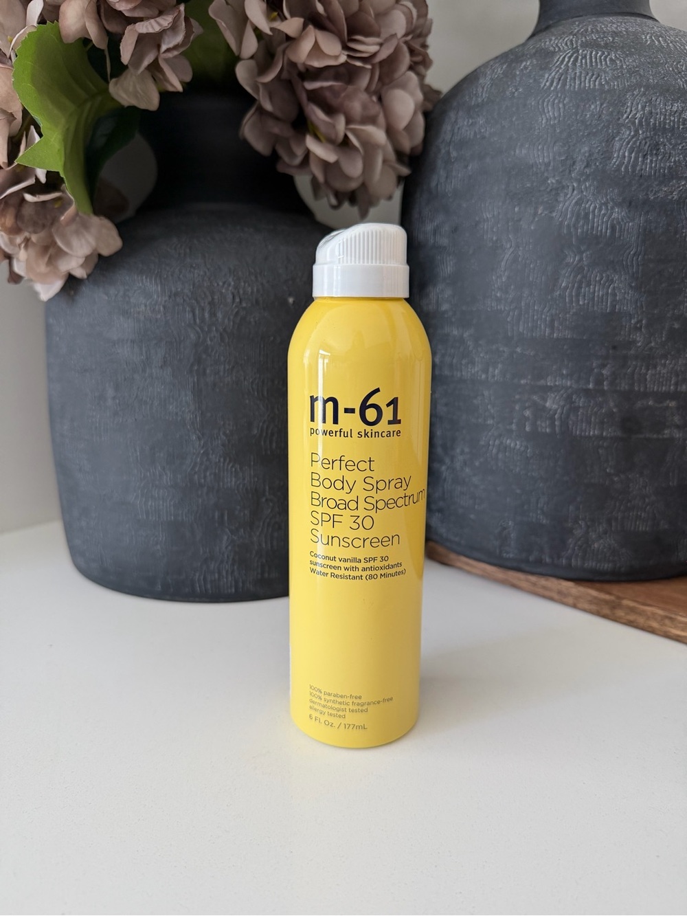 m-61 Perfect Body Spray Broad Spectrum SPF 30 Sunscreen (Coconut Vanilla), 6 fl